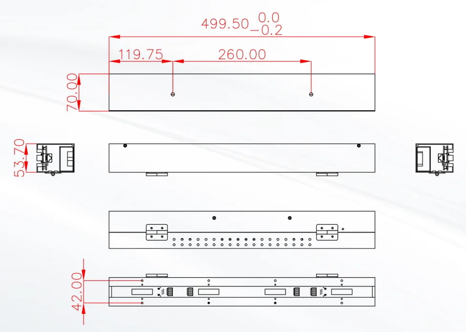 شاشة LED هولوغرافية شفافة H1
