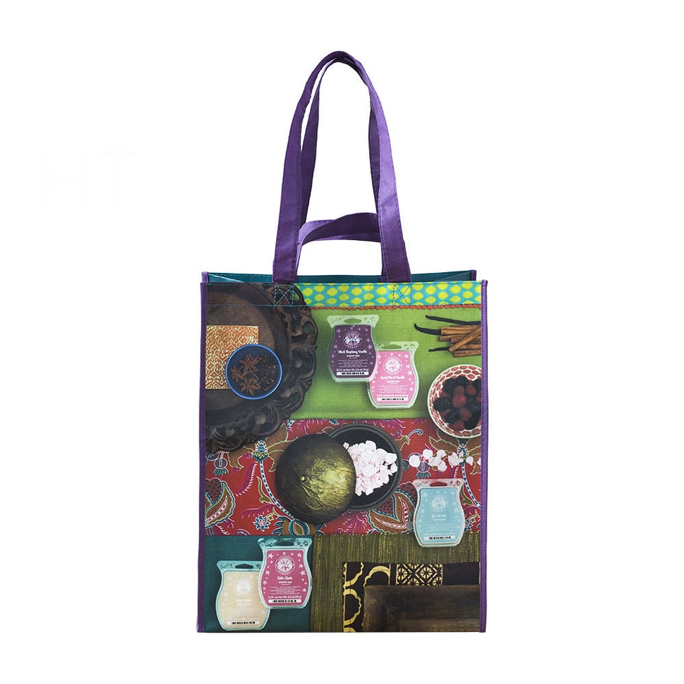 Eco Friendly Recycle Shopping Bag Non Woven Bags pp Nonwoven Printed Shopping Bags with logo Print