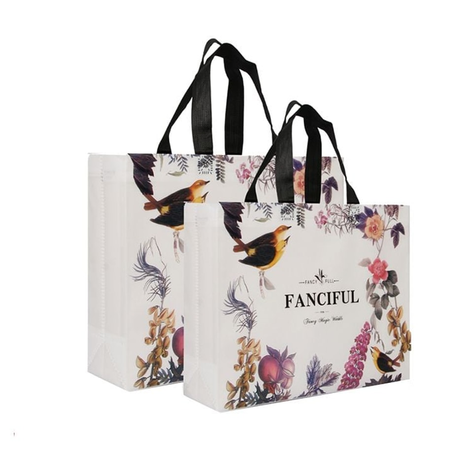 One-Step Forming Hot Sealing Non Woven PP Shopping Bag