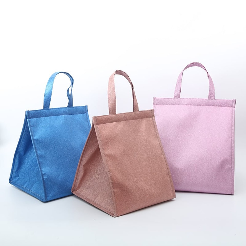 New Fashion Portable Multi-Color Oxford Fabric Double Deck Adult Lunch Bag Thermal Picnic Cooler Bag