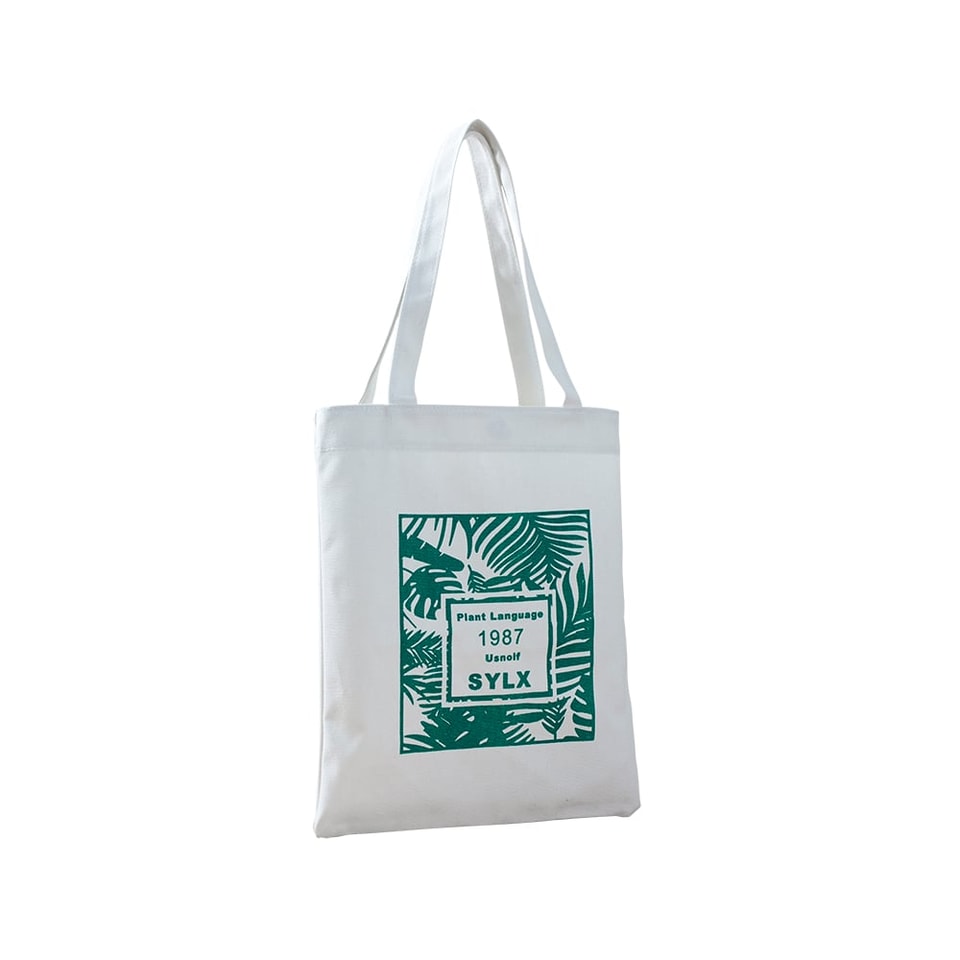 Promotional Printed Organic Calico Cotton Canvas Tote Bag