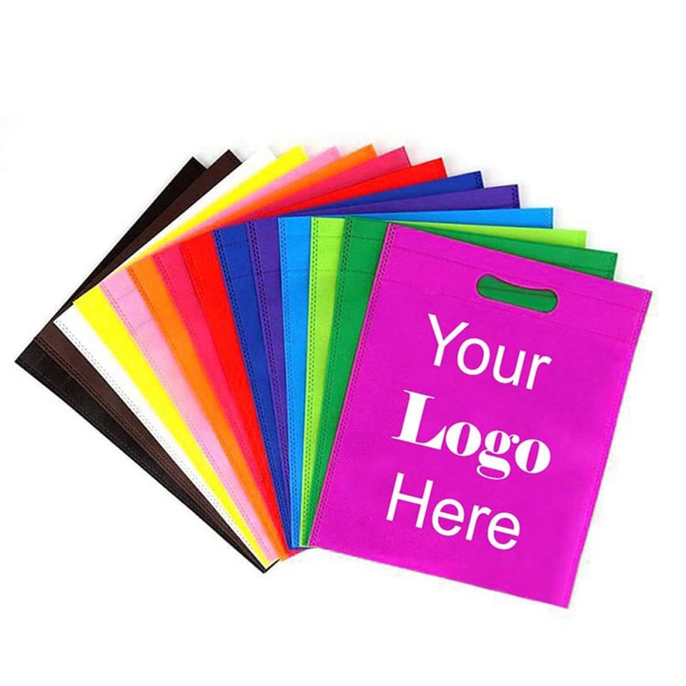 Promotional Eco-Friendly Reusable Shopping Non Woven Die Cut Bag with Handle