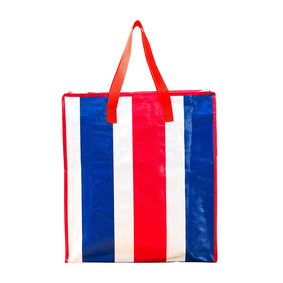 Factory Export Large and Heavy Duty Carrier Bag Grocery Shopping Moving Storage Tote Bags with Strong Double Handles