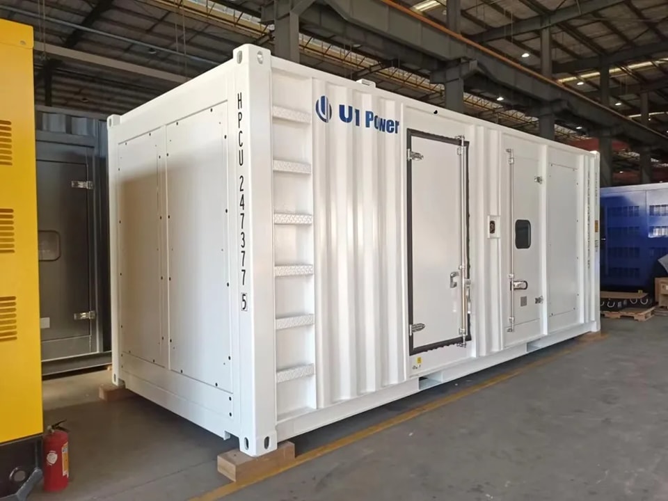 2 units 500KW Diesel Generator sets with Container Powred by Perkins