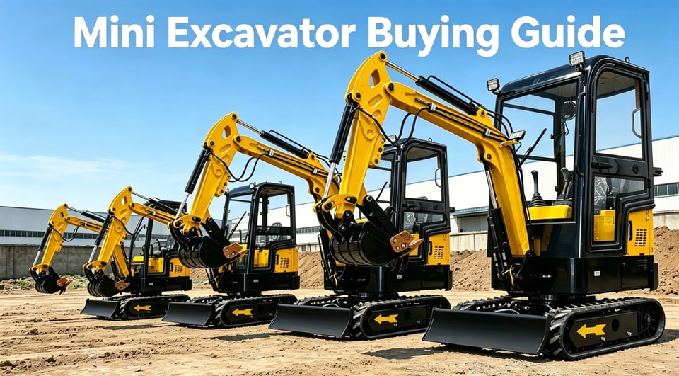 How to Choose the Right Mini Excavator for Your Job Site