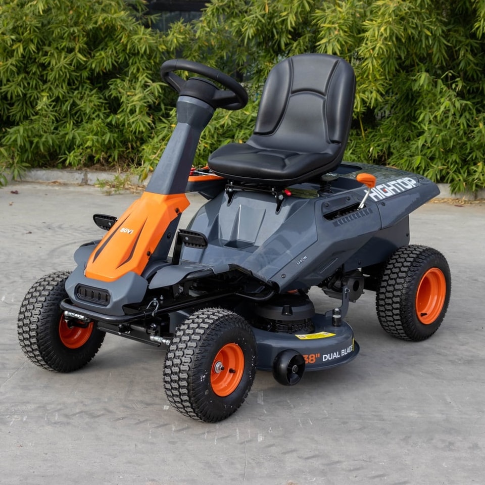 HT-38Li 40V Brushless Ride-On Lawn Mower