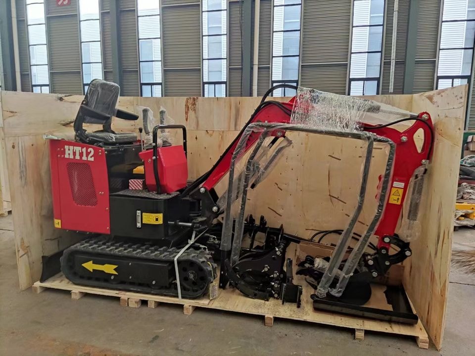 1.2 ton compact excavator shipped to the USA
