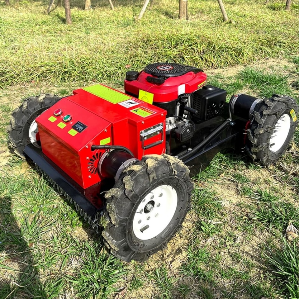 HT-550D Four-Wheel Drive Remote Control Lawn Mower