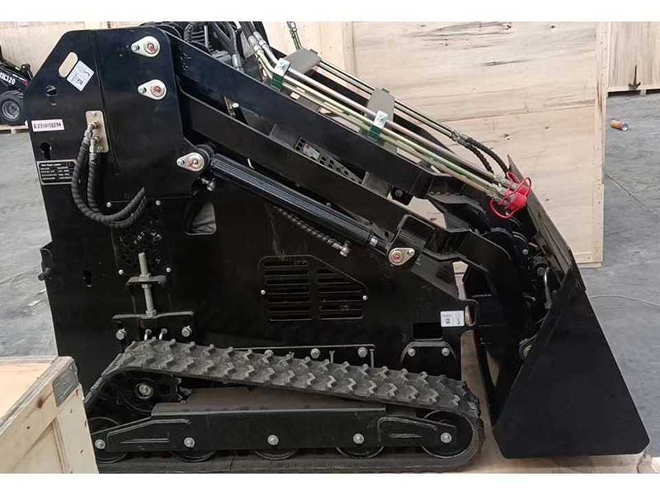 HTS430 Crawler Skid Steer Loader – First Batch Shipped to Germany