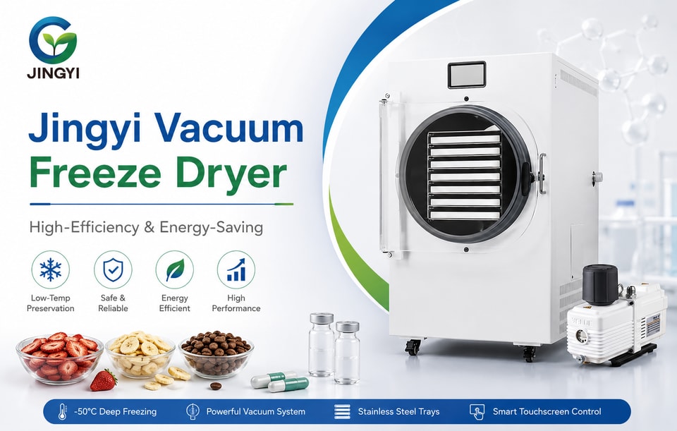 Jingyi Vacuum Freeze Dryer: High-Efficiency and Energy-Saving Freeze-Drying Equipment Manufacturer