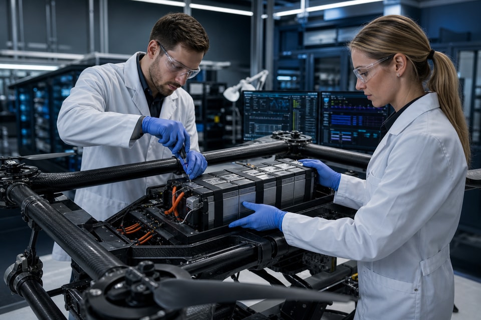 How High-Rate Lithium Batteries Support Reliable UAV Operations