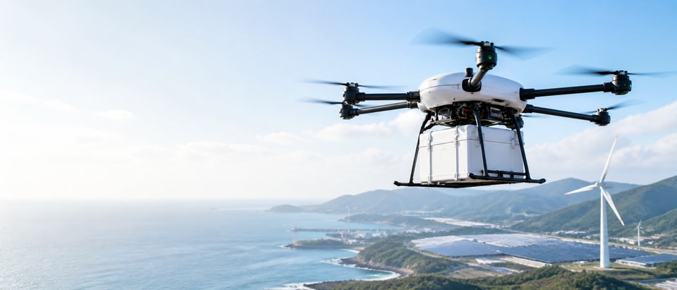 High-performance UAV powered by advanced lithium battery technology