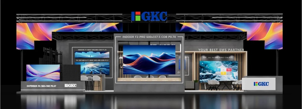GKC destaca en ISLE 2026 con el lanzamiento de nuevos productos de pantallas inteligentes en Shenzhen