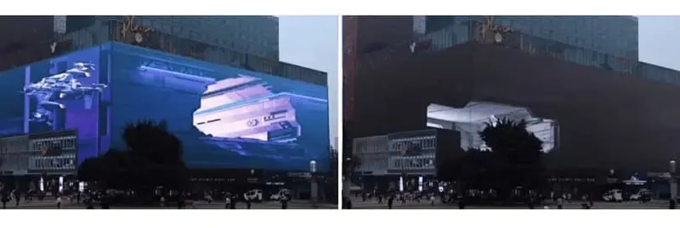 ¿Cómo diseñar y crear una pantalla LED 3D a simple vista?