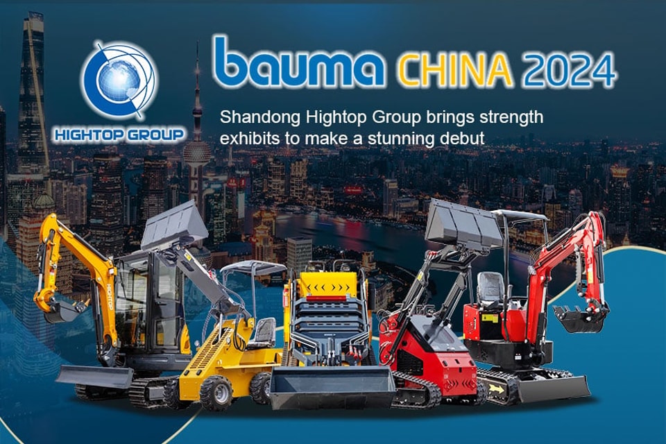 bauma CHINA 2024: Shandong Hightop Group estreia com destaque e apresenta equipamentos de alto desempenho