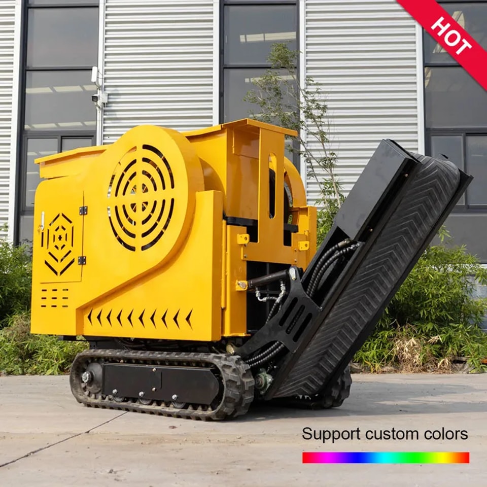 HTJC-430 Britador de mandíbulas sobre esteiras