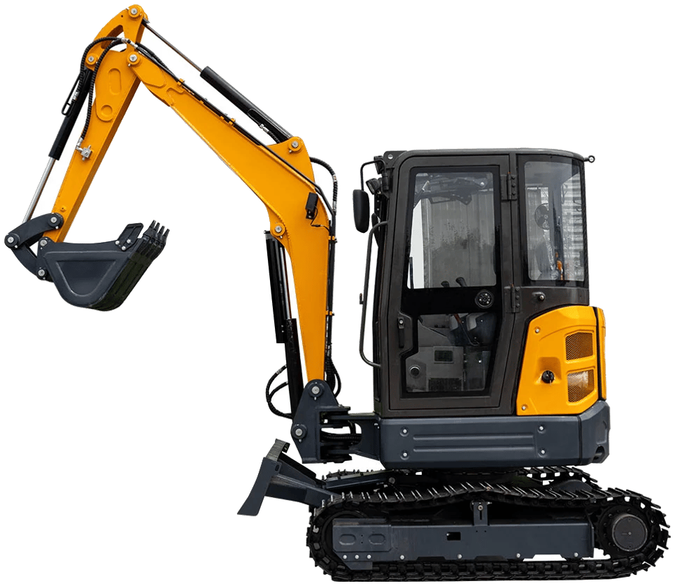 Mini escavadeira HT35 de 3.500 kg