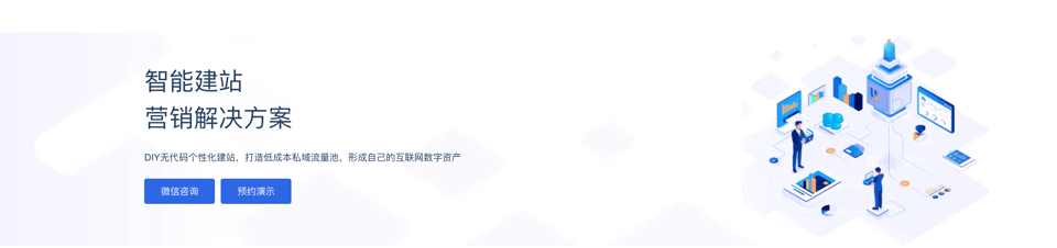 独立站解决方案 Banner