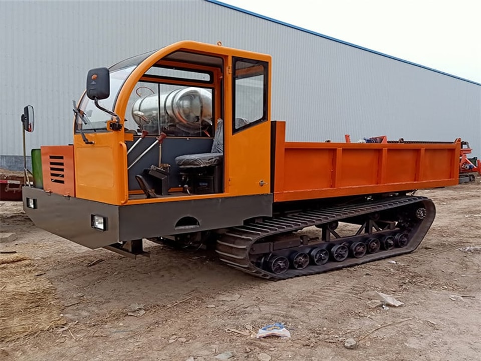 Charakterystyka pracy małych transporterów gąsienicowych