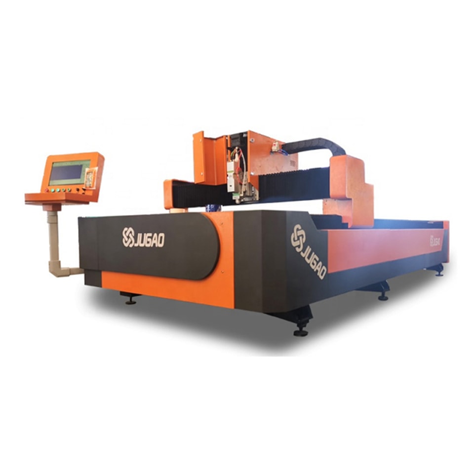 آلة قطع بالليزر الليفي CNC بقدرة 2000 واط مع طاولة عمل 1500×3000 مم