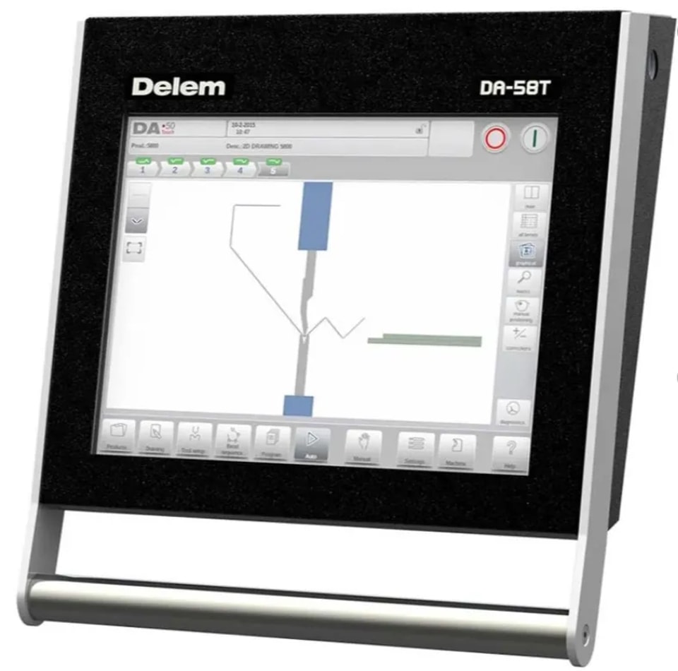 دليل التشغيل لآلة الثني CNC DELEM DA-58T