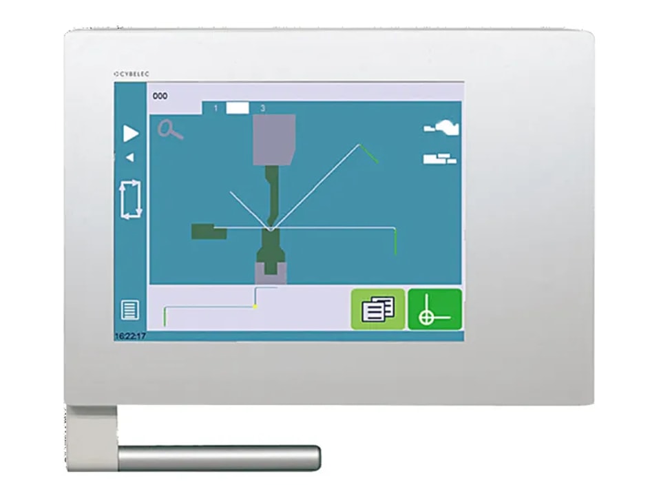 نظام CYBELEC CybTouch 15 PS 2D الرسومي للتحكم الرقمي CNC