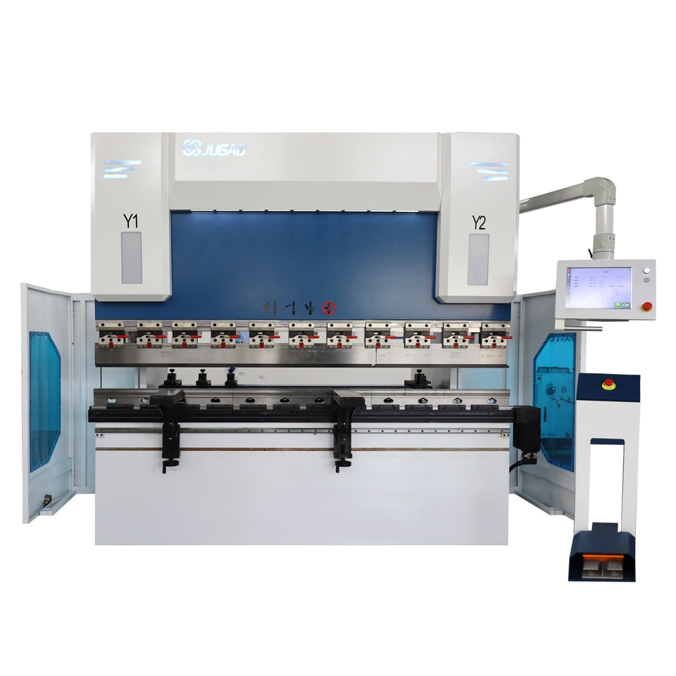مكابس ثني هيدروليكية CNC بستة محاور مع وحدة تحكم CybTouch15