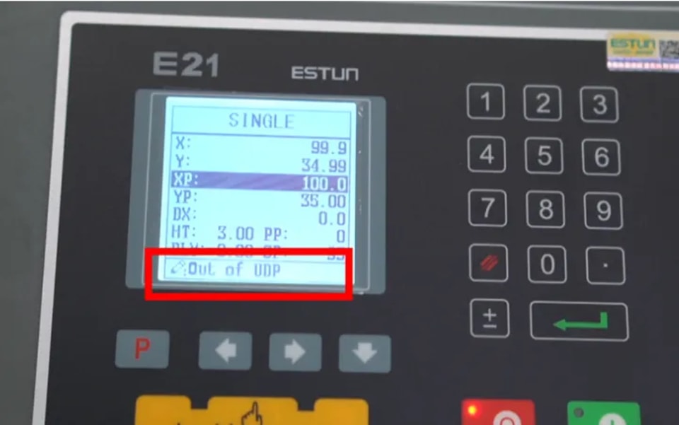 إصلاح سريع وسهل لعطل إنذار E21 OUT OF UDP