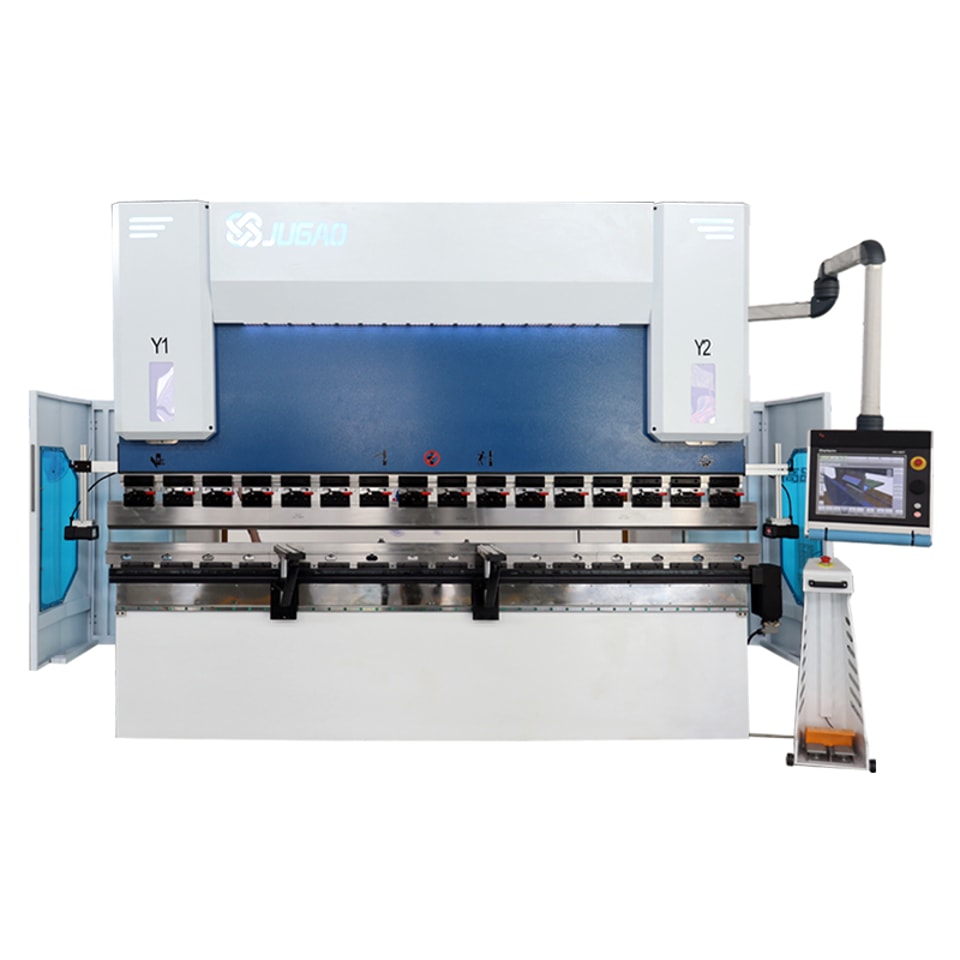مكابس ثني هيدروليكية CNC بمحور 8+1 مع وحدة تحكم DA-66T