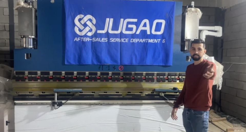 صنع في الصين يحط الرحال في بلاد الرافدين: فريق ما بعد البيع في JUGAO يكمل تركيب وتدريب المعدات المتطورة في منطقة البصرة بالعراق