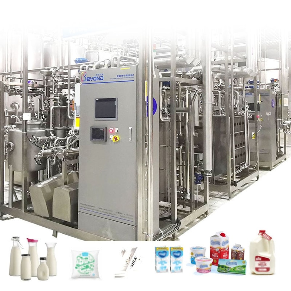 Linha de produção de bebidas com bactérias lácticas