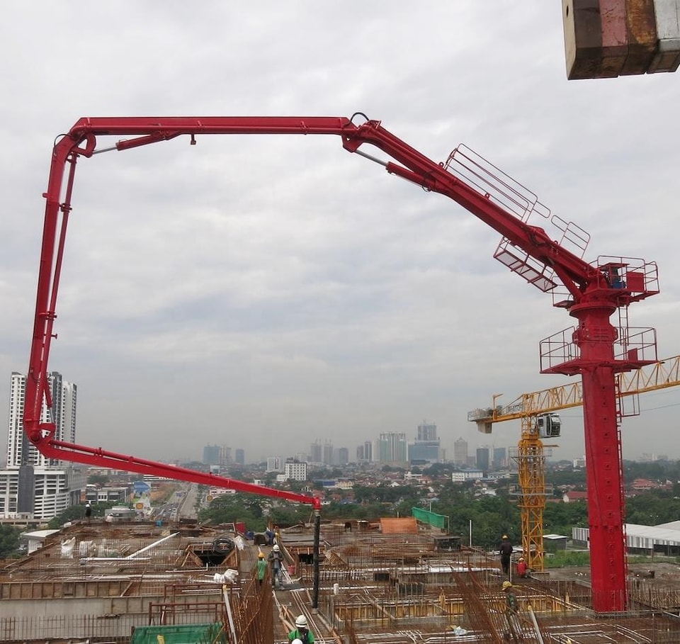 Placing Boom