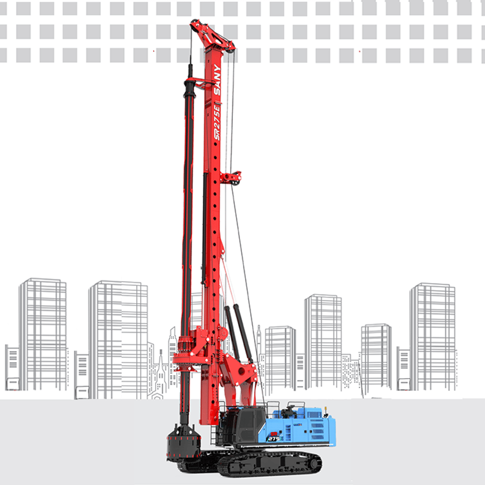 SR275-E Rotary Drilling Dig