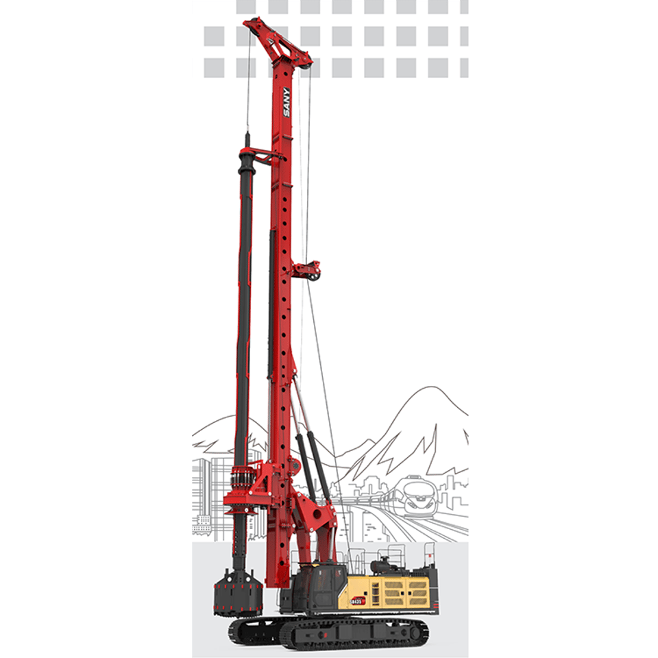 SR435-S Rotary Drilling Dig