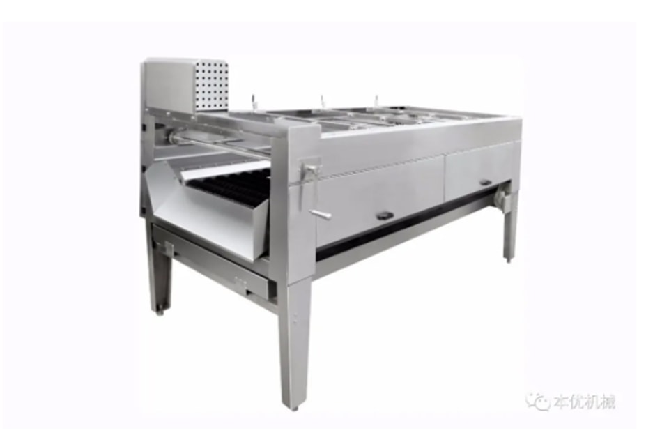 Máy chải rửa và gọt vỏ