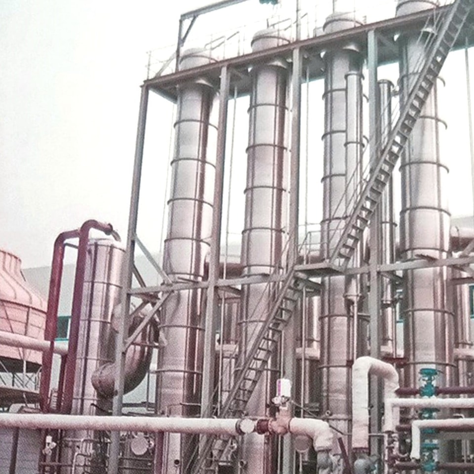 Điều kiện cấp liệu và xả liệu liên tục của thiết bị cô đặc