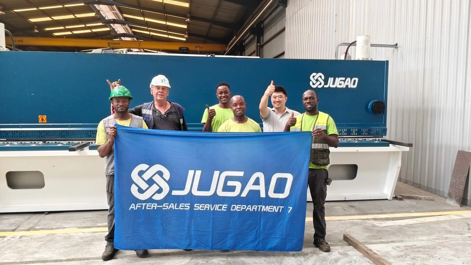 El equipo de alta gama de la empresa china JUGAO se instaló con éxito en Angola, impulsando la modernización industrial en Luanda