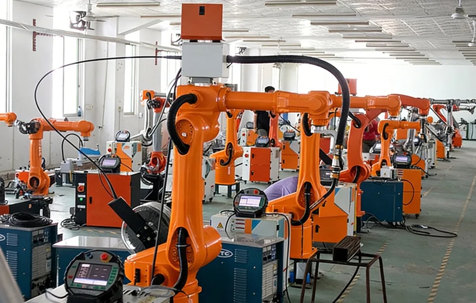 La clave para revolucionar la calidad de la soldadura de tuercas con robots de soldadura