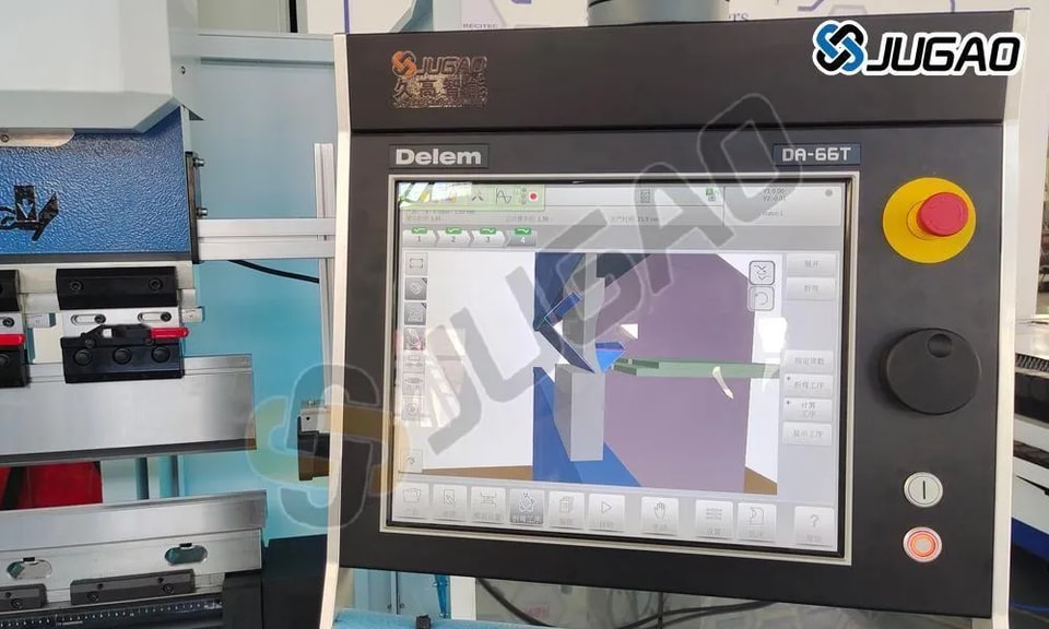 Optimización del rendimiento de la prensa plegadora con el sistema de control DELEM DA-66T