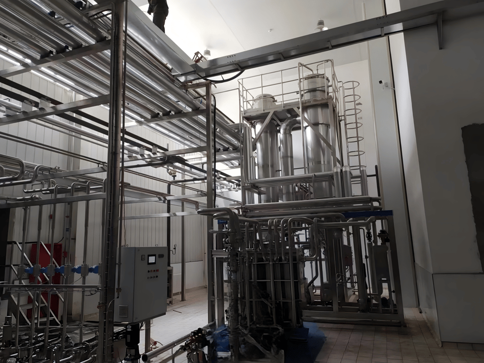 Falling Film Vacuum Evaporation System