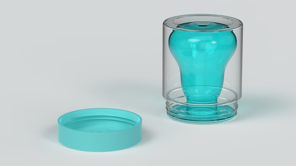 Double-layer bottle