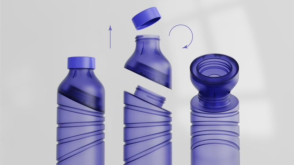 Double-layer bottle