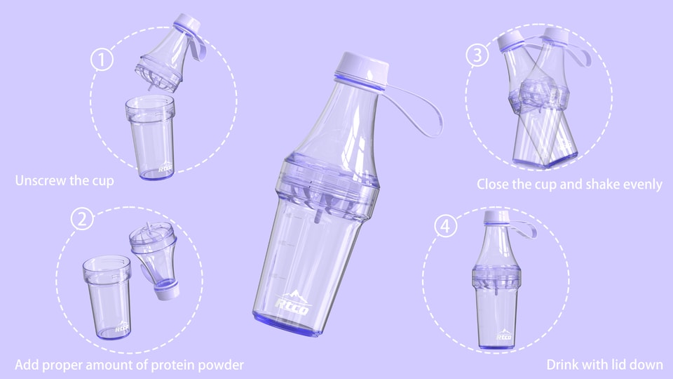 Double-layer bottle