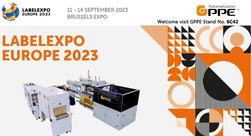 مشاركة GPPE في Labelexpo Europe 2023، من 11 إلى 14 سبتمبر 2023، بروكسل إكسبو، الجناح 6C42
