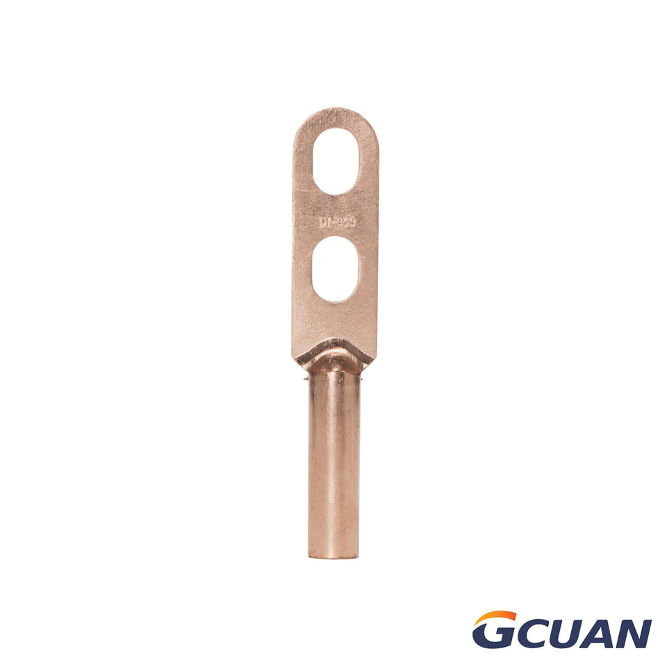DT-S Dual Hole Copper Cable Lug