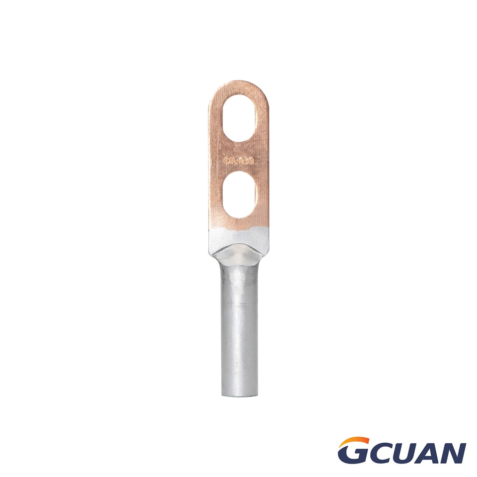 DTL-S Dual Hole Bimetallic Cable Lug