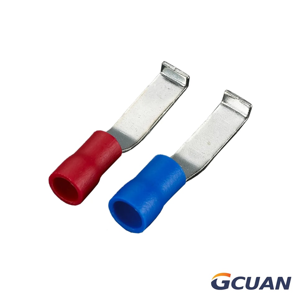 Vinyl Insulated-Single Crimp Lipped Blade Terminals