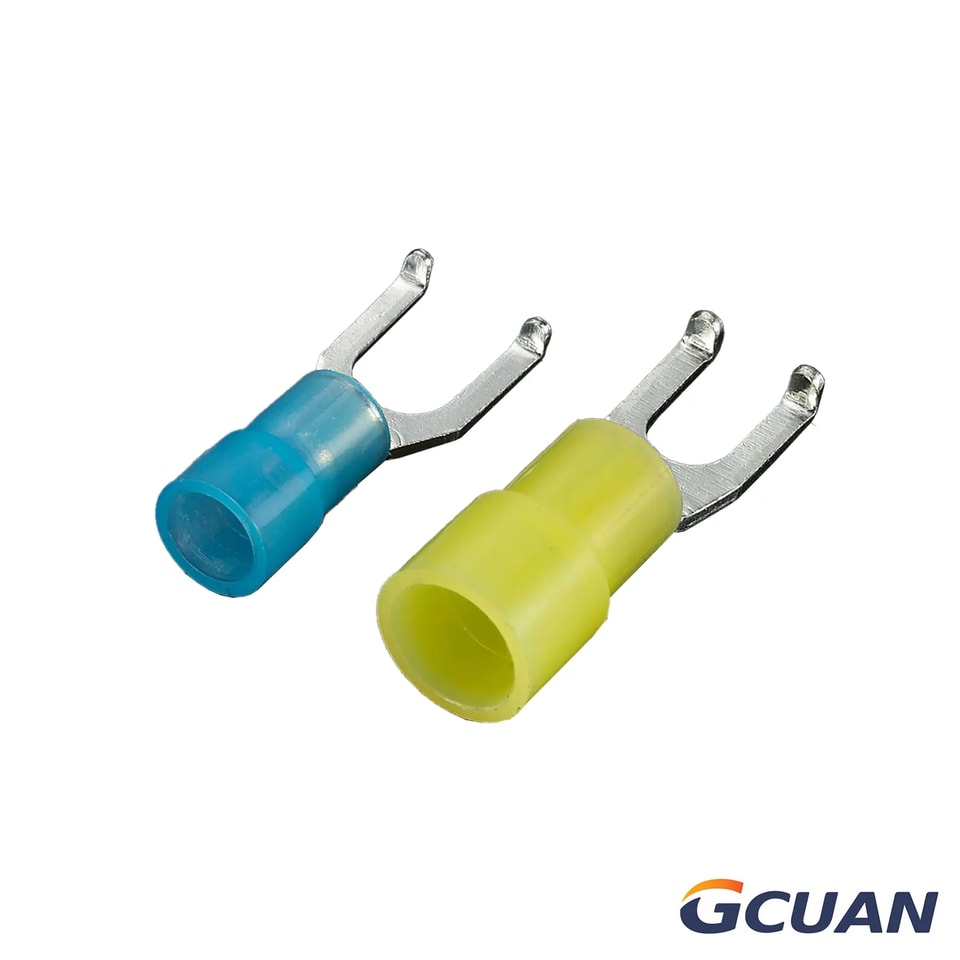 Nylon Insulated-Single Crimp Flange Spade Terminals