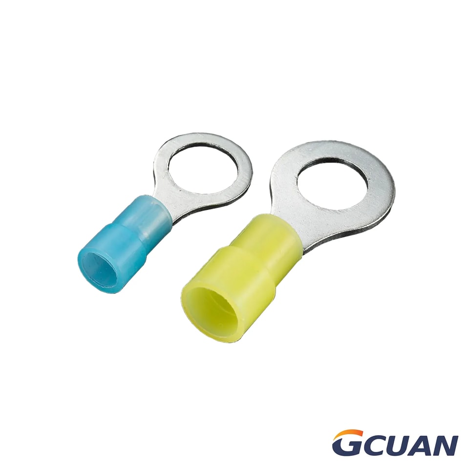 Nylon Insulated-Single Crimp Ring Terminals