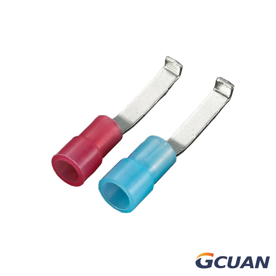 Nylon Insulated-Single Crimp Lipped Blade Terminals